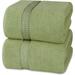 2Pcs 600 GSM Luxurious Jumbo Bath Towel Sheet