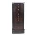 Wood Jewelry Armoire Storage Chest Stand and Organizer