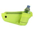 Running Belt Hydration Waist Pack with Water Bottle Holder for Men Women Waist Pouch Fanny Bag Reflectiveï¼Œgreen
