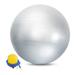 Exercise Ball - Yoga Ball for Workout Pregnancy Stability - Balance Ball w/ Pump - Fitness Ball Chair for Office Home Gymï¼ŒGrey