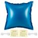 Yesurprise 4 x 4 Ft Pool Pillows For Above Ground Swimming Pools Thickened Cold-Resistant Pool Cover Air Pillow For Winter With 16.4ft Rope