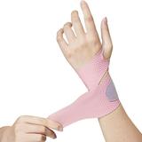 Washranp Wrist Compression Strap and Wrist Brace Sport Wrist Cushion for Fitness Weightlifting Tendonitis Pain Relief-Wear Anywhere Adjustable