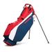 NEW 2023 Custom Callaway Hyper Lite Zero Red/White/Navy/USA Double Strap Stand Golf Bag