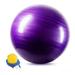 Exercise Ball - Yoga Ball for Workout Pregnancy Stability - Balance Ball w/ Pump - Fitness Ball Chair for Office Home Gymï¼ŒPurple