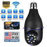 JahyShow E27 Wireless Bulb Camera - Homes & Offices 360æŽ³ HD Surveillance Discreet Security