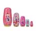 Fairy Girls Nesting Dolls Cartoon Stacking Toys for Children Kids Boys Girls