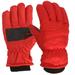 Knosfe Boys Waterproof Gloves Solid Ski Thick Thermal Winter for Kids Gloves L