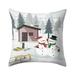 Dtydtpe Fall Pillow Covers Christmas Pillowcase Christmas Decoration Interior Atmosphere Pillowcase