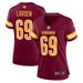 Women's Nike Tyler Larsen Burgundy Washington Commanders Game Jersey