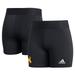 Women's adidas Black Wyoming Cowboys Sideline Alphaskin Tight Shorts