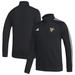 Men's adidas Black Pittsburgh Penguins Raglan Full-Zip Track Jacket