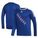 Men's adidas Blue New York Rangers AEROREADY® Long Sleeve T-Shirt