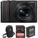 Panasonic Lumix DC-ZS200D Digital Camera with Accessories Kit (Black) DC-ZS200DK