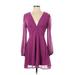 Nasty Gal Inc. Casual Dress: Purple Dresses - Women's Size 4