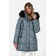 Winterjacke ALIFE & KICKIN "NicolaAK A Puffer Coat Damen Winterjacke, Jacke, Steppjacke" Gr. XXL, blau (basalt) Damen Jacken Winterjacken