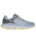 Skechers Women's Relaxed Fit: D'Lux Journey - Marigold Sneaker | Size 7.0 | Blue/Yellow | Synthetic/Textile