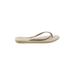Havaianas Flip Flops: Gold Shoes - Women's Size 39
