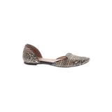 Restricted Shoes Flats: Black Aztec or Tribal Print Shoes - Women's Size 6 1/2 - Pointed Toe