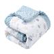 SONARIN Baby Boys & Girls Blanket,Super Soft Infant Toddler Kids Cotton Throw Blanket Warm Cozy Baby Blanket Comforter with Raised Dots for Crib Cot Stroller 110cmX140cm(Ocean World)