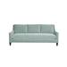 Kristin Drohan Collection Daisy 98" Square Arm Sofa Polyester/Other Performance Fabrics in Black | 36 H x 98 W x 40 D in | Wayfair