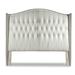 Kristin Drohan Collection Charles King Upholstered Wingback Headboard Upholstered | 70 H x 83 W x 11 D in | Wayfair CHARLES_HDBRD_CK_SNLC_.5BK