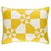 Pine Cone Hill 200 Thread Count Geometric 100% Cotton Sham 100% Cotton in Yellow | 20 H x 26 W in | Wayfair PC4272-SHS