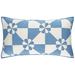 Pine Cone Hill 200 Thread Count Geometric 100% Cotton Sham 100% Cotton in Blue | 20 H x 36 W in | Wayfair PC4276-SHK