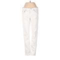 Rag & Bone/JEAN Jeans - Mid/Reg Rise Straight Leg Boyfriend: White Bottoms - Women's Size 26 - Light Wash