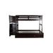 Viv + Rae™ Beckford Standard Bunk Bed w/ Trundle Wood in Gray | Twin over Full | Wayfair B98728A6FA7F4542834A16AC44FF3124