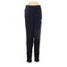 Adidas Track Pants - Mid/Reg Rise: Black Activewear - Women's Size Large