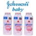 Johnson s Baby Powder Blossoms 3 Pcs Per Pack 300g (75g+25g) 100g Each Praben Free Talc Free 100% Gentle