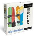 Lantern Press 1000 Piece Jigsaw Puzzle Snowboards in Snow Keystone Colorado