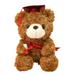 NUOLUX Graduation Bear Plush Stuffed Bear Lovely Plush Toy Graduation Bear Gift