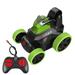 Cyber and Monday Deals Toys For Boys Clearance Christmas Remote Control Car Lying Down Walking 360 Degree Dump Car Lights Music Stunt Roll Children Boy Girl Toy Car Green