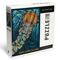 Lantern Press 1000 Piece Jigsaw Puzzle San Juan Island Washington Jellyfish Mosaic