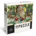 Lantern Press 1000 Piece Jigsaw Puzzle Savannah Georgia Holiday Greetings Santa and Reindeer Scene