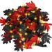 Welpettie Maple Leaf String Light Fall Garland Light 3AA Battery Operated Artificial Maple Leaves Fairy Light Waterproof Autumn LED Fall Light DÃ©cor 3/6m for Home Thanksgiving Indoor Outdoor