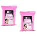 CGT Global Beauty Care Collagen Cleansing Cloths Wipes Towelette Face Neck Eye No Dyes Paraben Mineral Oil Fragrance Oil Reboot Skin Health Moisturize Smooth Daily Care Regimen 25-ct. (2 Pack)