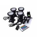 Fountains Pond Lamp IP68 LED For Swimming Pool Aquarium Spot Lights Underwater Lamp Underwater Spot Light RGB 36 LED 4 LIGHTS