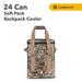 RTIC 24 Can Backpack Cooler Leakproof Ice Chest Cooler with Waterproof Zipper Kanati Camo