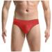 Ydkzymd Boxer Briefs Men Comfort Flex underwear Briefs Plus Size Stretch Underwear Men Briefs Red XL