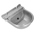 Cow Drinking Bowl Stainless Steel Automatic Water Feeder Livestock Water Drinker Bowl Float Ball Clamshell