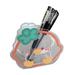 vnanda Stylish Pen Holder Pen Holder Cartoon Animal Shaped Acrylic Desk Pencil Organizer Makeup Brush Storage Box for Home School Office Pen Holder for Desk