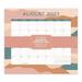 Orange Circle Studio | 2023-2024 Muted Landscapes Magnetic Monthly Pad Calendar - 17-Month Planner with Magnetic Tab - for Fridge File Cabinet or Desktop - (Muted Landscapes Calendar)