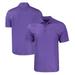 Men's Cutter & Buck Purple Colorado Rockies Pike Eco Tonal Geo Print Stretch Recycled Polo