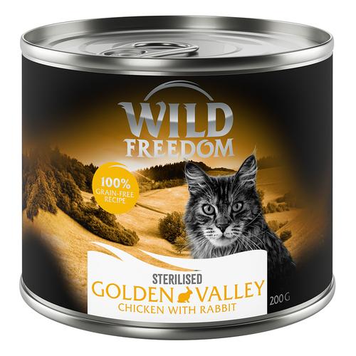 Wild Freedom Golden Valley Sterilised 24 x 200 g Nassfutter Getreidefrei