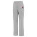 Women's Antigua Heather Gray Texas Tech Red Raiders Victory Sweatpants