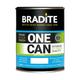 Bradite - One Can Matt Multi-Surface Primer and Finish (OC63) 1L - (ral 5018) Turquoise blue