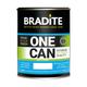 Bradite - One Can Matt Multi-Surface Primer and Finish (OC63) 1L - (ral 8017) Chocolate brown