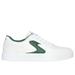Skechers Women's Eden LX - Vintage Love Sneaker | Size 6.5 | White/Green | Textile/Synthetic | Vegan | Machine Washable